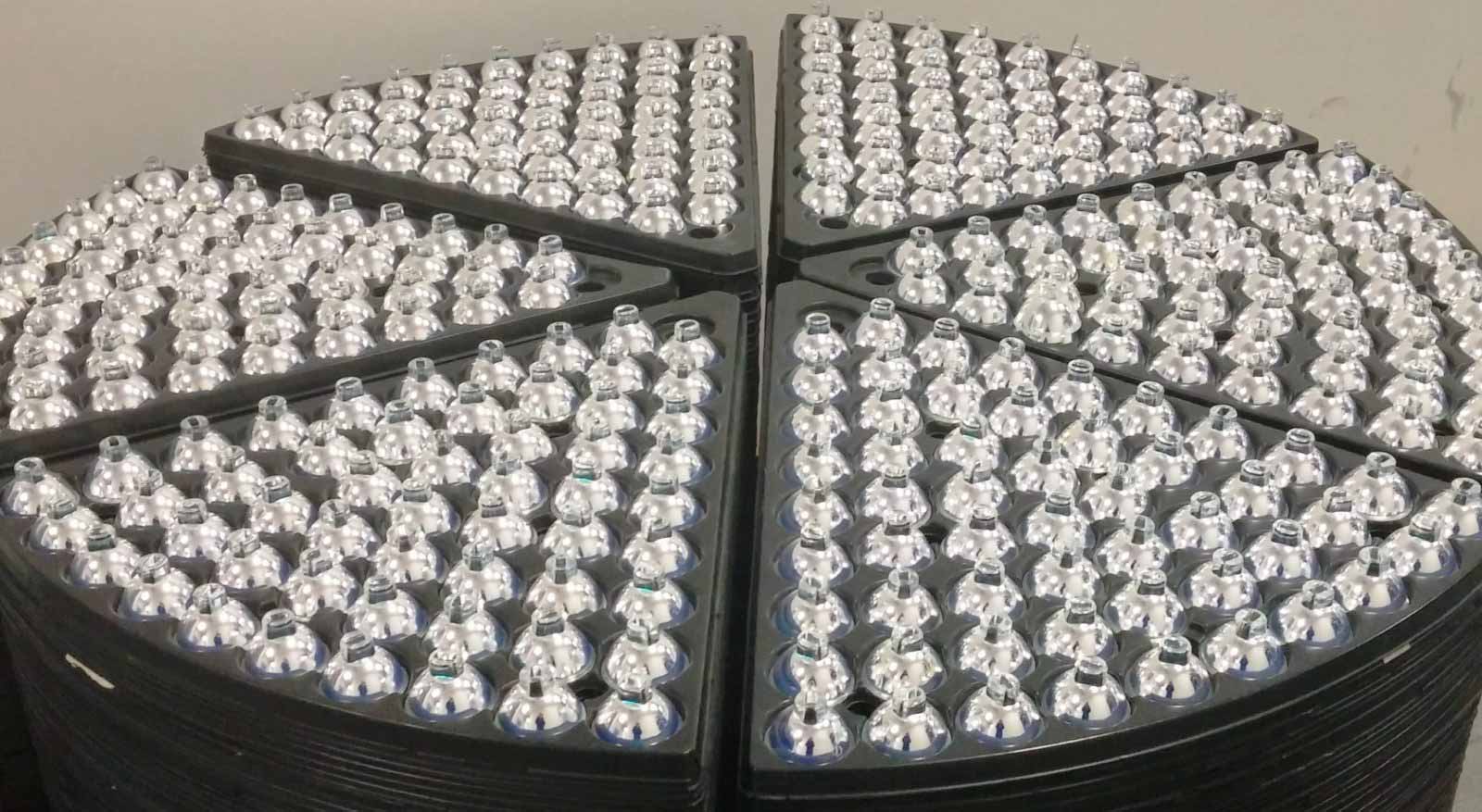 large batch of small parts