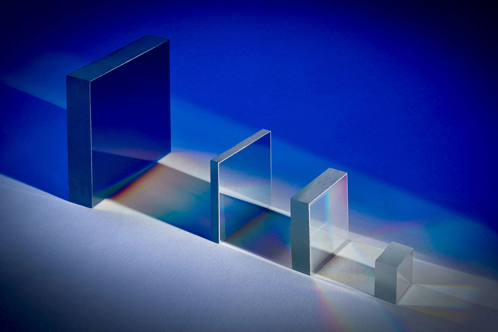 diffraction gratings in different sizes