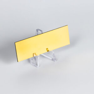 CA134 Gold Test Slide, 1" x 3" x .040"