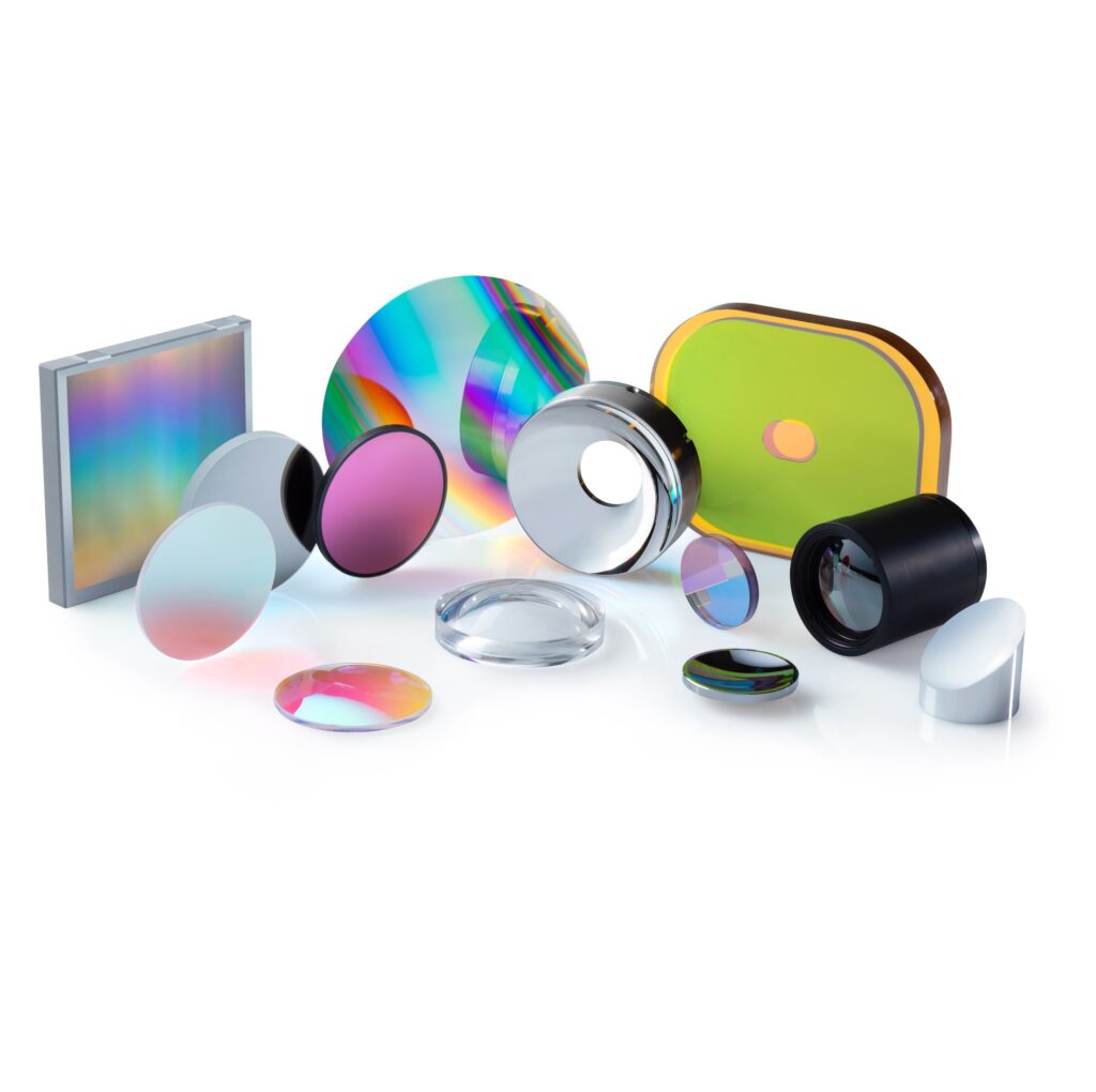 Optical Filters, Gratings, Lenses, Mirrors, Coatings, Off-Axis Parabola
