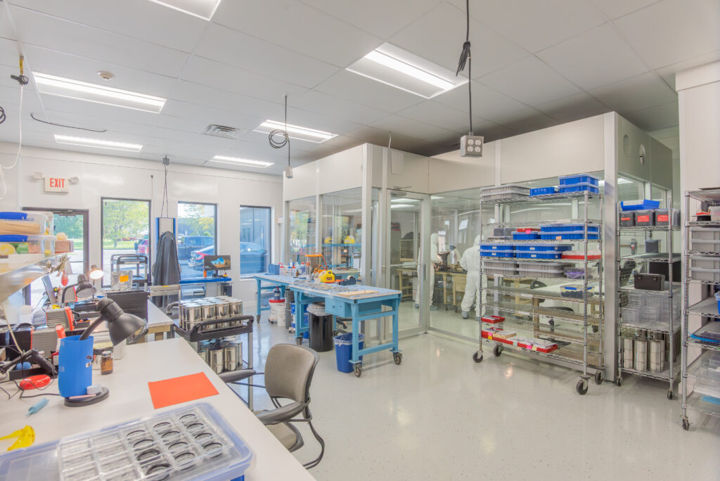 Cleanroom Assembly and test room